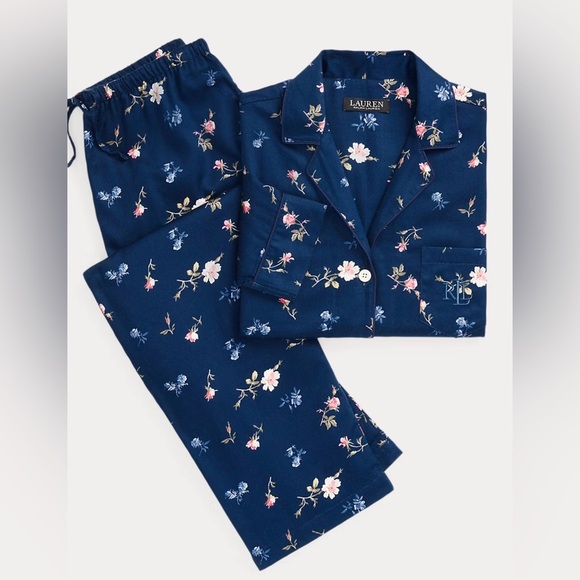 Lauren Ralph Lauren Other - Women’s Lauren Ralph Lauren Floral Cotton-Blend Sateen Sleep Set